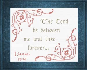 Between Me and Thee - I Samuel 20:42